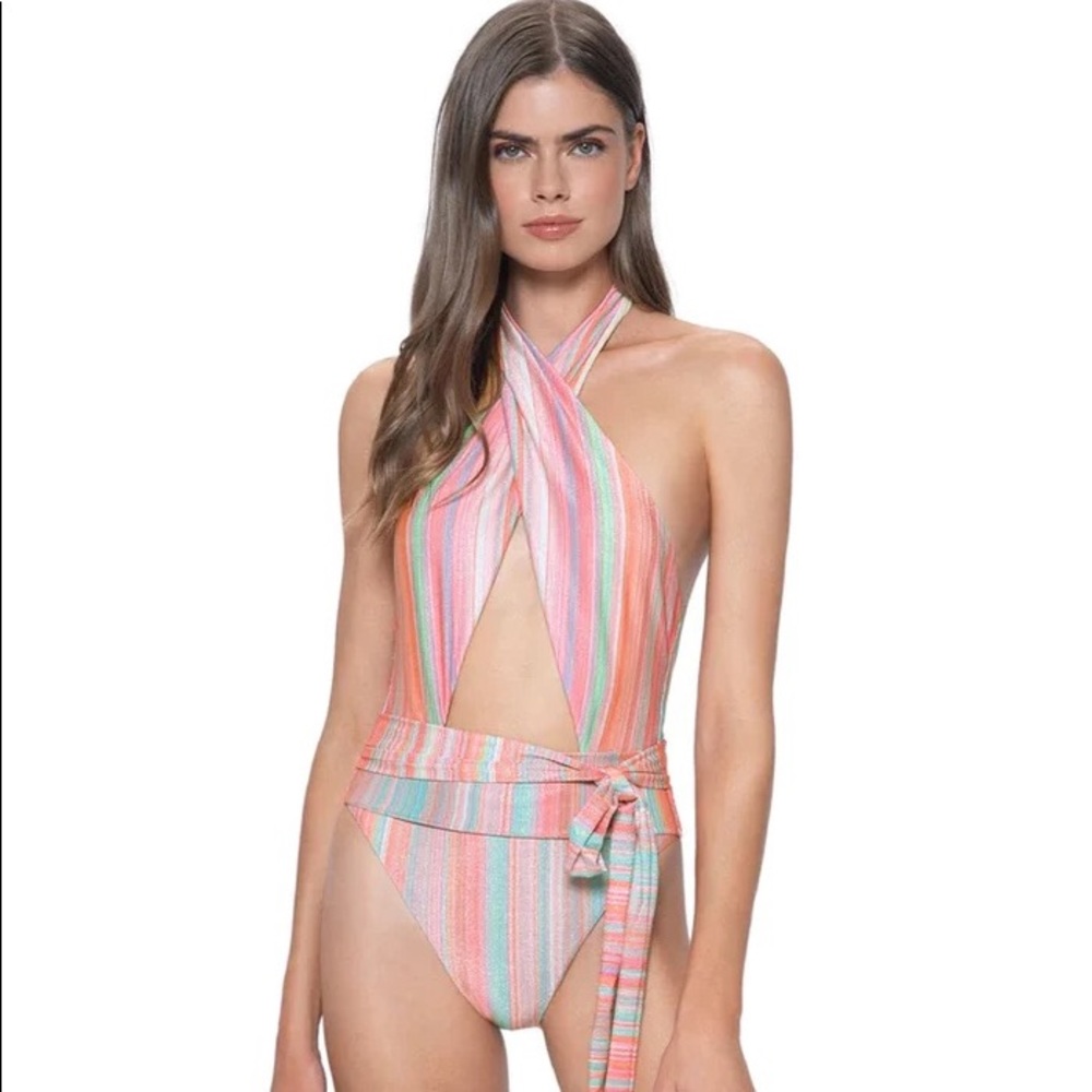 PQ | ALEX ONE PIECE SWIMSUIT | STRIPED - Picture 3 of 6